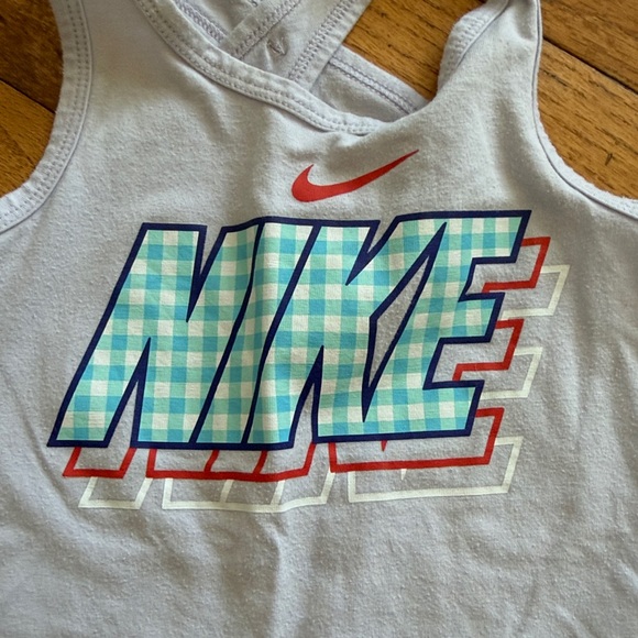 Nike Tank Top and Checkered Skort Set - Picture 2 of 7